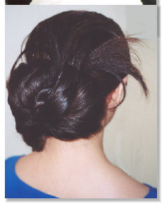 fashion forward chignon