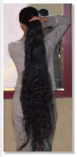 extremely long indian hair