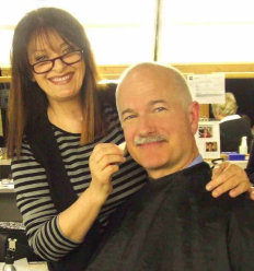 Jack Layton & Sharon Danley makeup artist