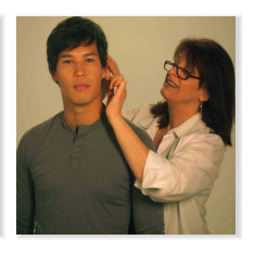 actor headshot makeup hairstyling