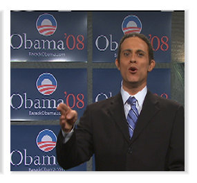 Alan Park as Barack Obama
