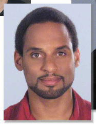 black male airbrush makeup