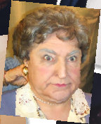 Roger Abbot as old english lady character