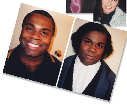 underground railway character makeup before & after