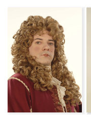 Louis X1V wig & makeup