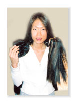hair extensions, hair scrunchies, hair pieces 