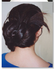 fashion forward chignon