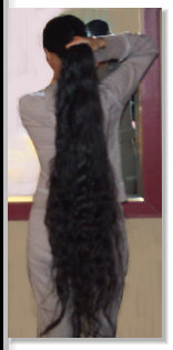 extremely long indian hair