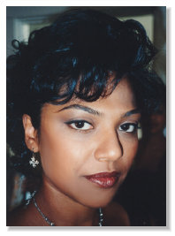 black soft curl hairstyle