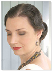 1920 makeup & hairstyle