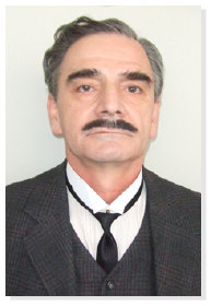 male vintage makeup & hairstyle