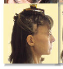 female hair before toppik filler