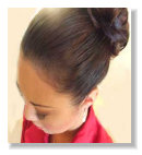 female hair after toppik filler