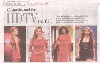 Sharon Danley celebrity Artist on HDTV Makeup & Hairstyling