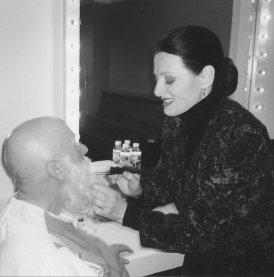 Santa makeup