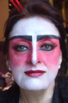 Kabuki face painting
