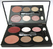 Mini Makeup Kit - blush, shader, 4 eyeshadows